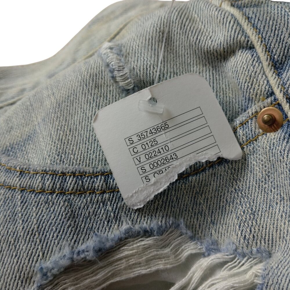 BDG Slayer Mid Rise Women's Size 31 Distressed Button Fly Cutoff Denim Shorts - Picture 8 of 8